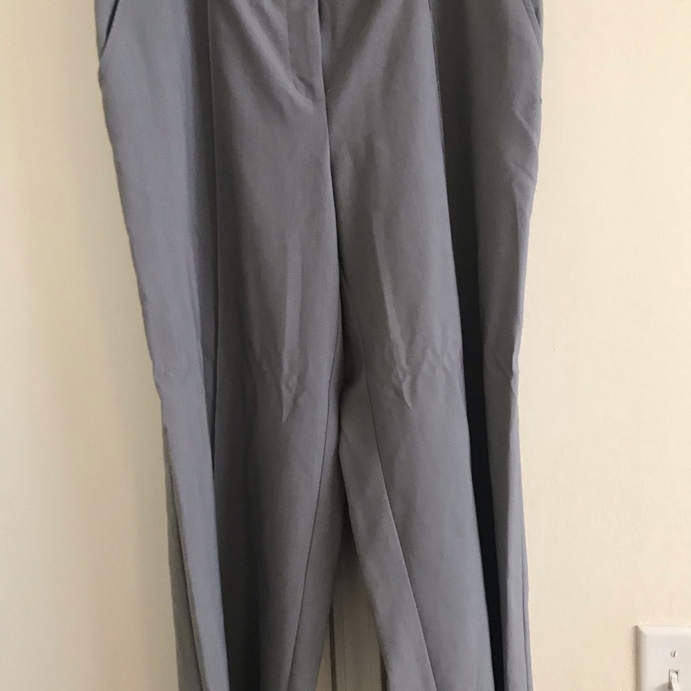 Grey slacks with 3 button function
